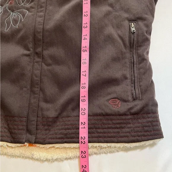 Mountain Hardwear Embroidered Floral Abstract Bomber Jacket Size Small - Picture 14 of 14